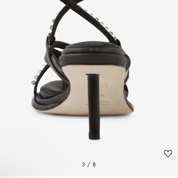 NIB, includes dust bag. Tamara Mellon, pillow top, genuine leather size 37. - Picture 5 of 9